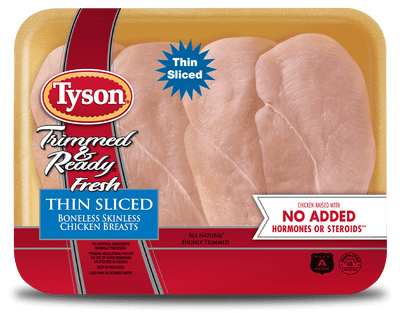 Fresh Trimmed & Ready® Thin Sliced Boneless Skinless Chicken Breasts