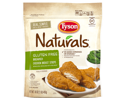 Naturals™ Gluten Free Breaded Chicken Breast Strips