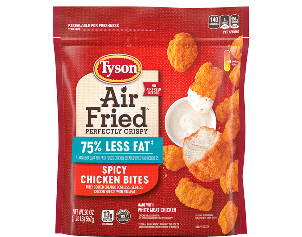 Air Fried Spicy Chicken Bites