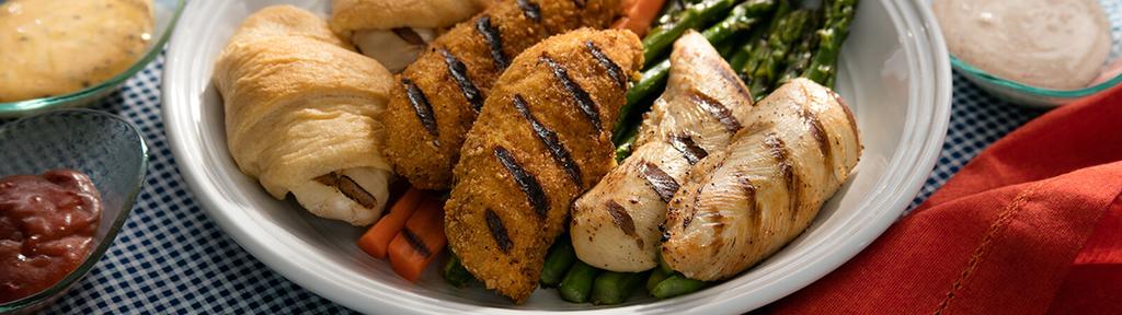 Grilled Chicken Tender Dippers