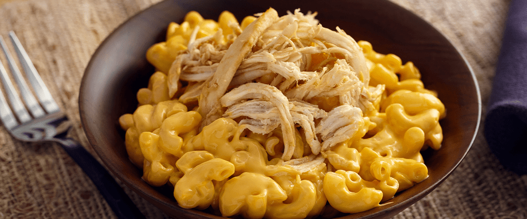 Slow Cooker Chicken Mac and Cheese